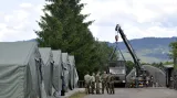 Vojáci v Haluzicích se přesouvají na novou základnu