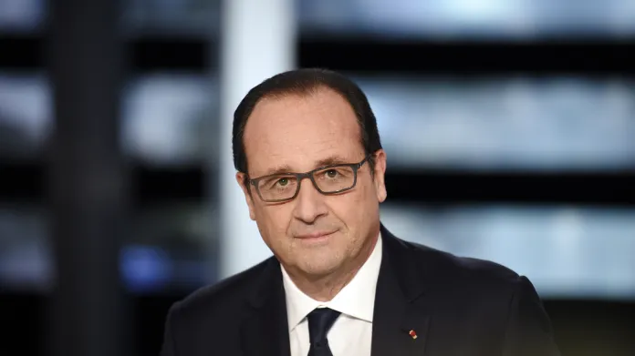 Francoise Hollande ve francouzské televizi