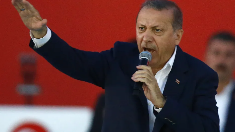 Turecký prezident Recep Tayyip Erdogan