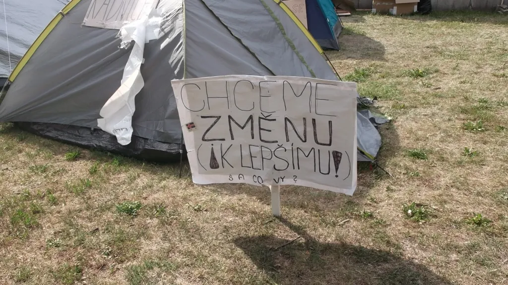 Brno okupují nespokojení občané