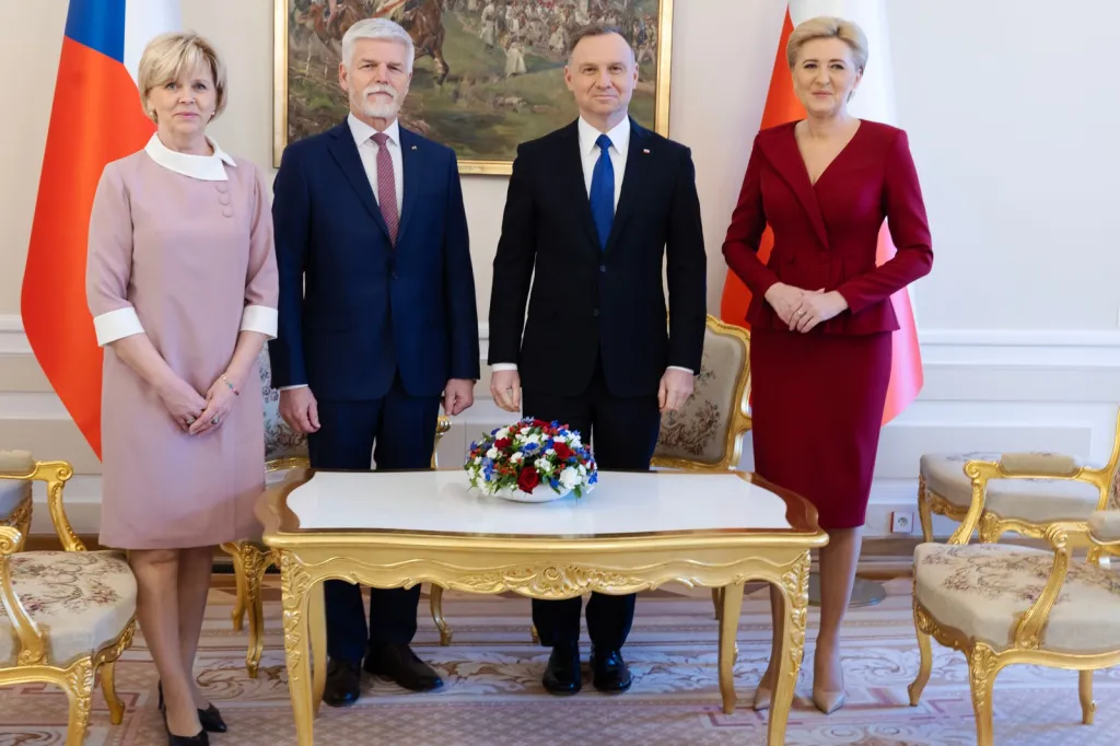 Prezident republiky Petr Pavel a první dáma Eva Pavlová uskutečnili oficiální návštěvu Polska na pozvání prezidenta Andrzeje Dudy