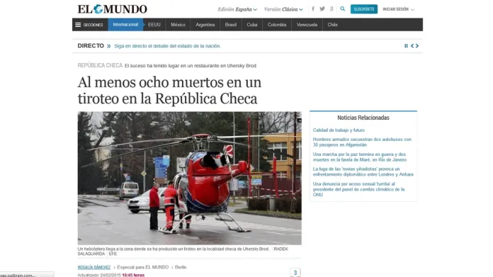 Španělský deník El Mundo
