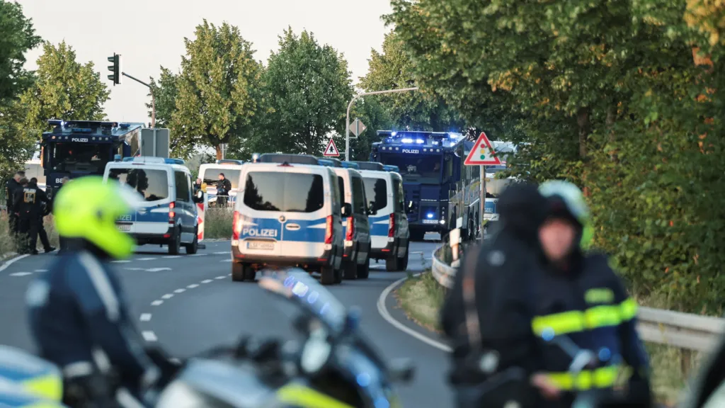 Německá policie, ilustrační foto