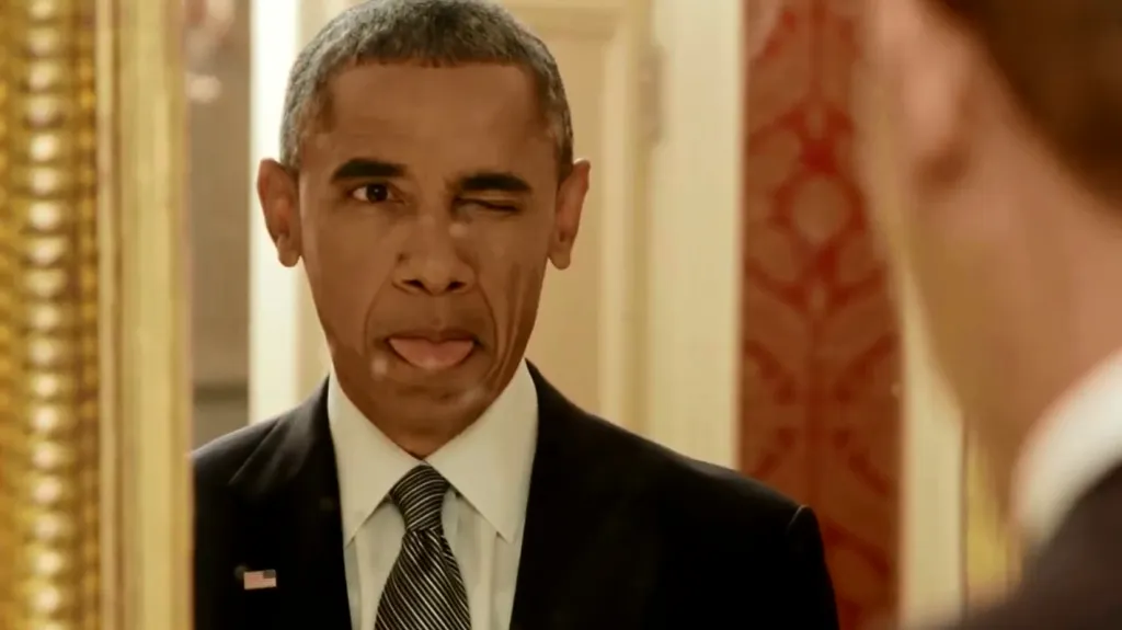 Barack Obama se legrace nebojí