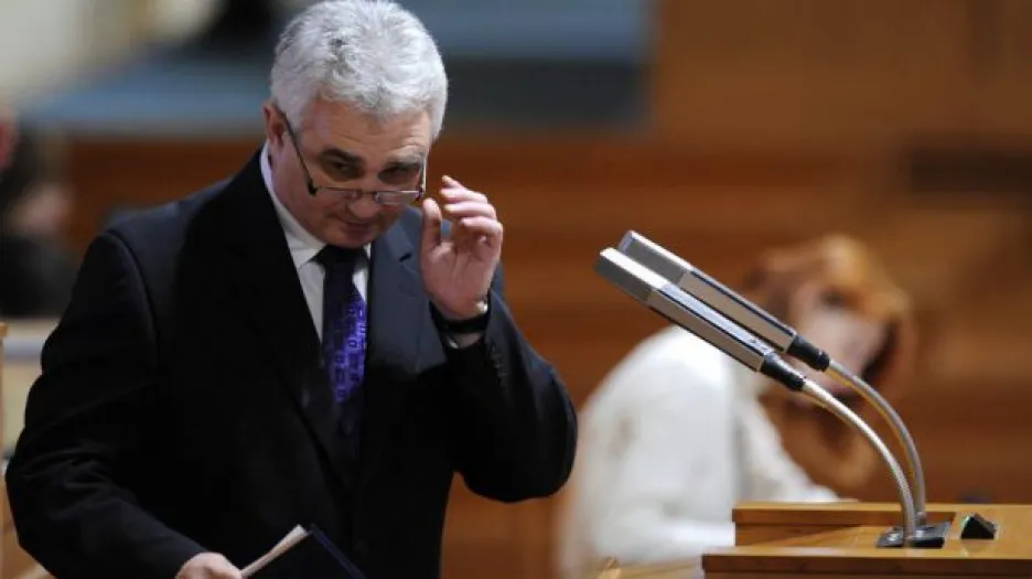 Zeman jednal s předsedou Senátu