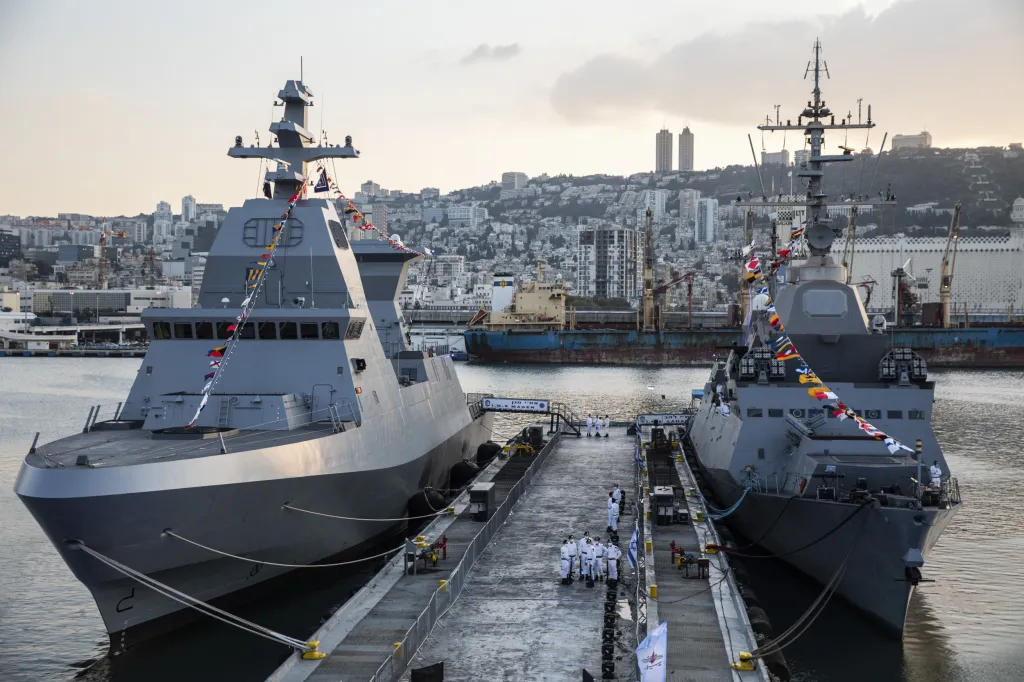 Izrael má ve výzbroji nové vojenské raketové čluny třídy Sa'ar 6. Námořnictvo převzalo první plavidlo ve městě Haifa