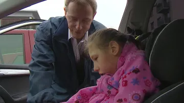 Martin Petrželka s dcerou Zlatou