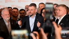 Projev Petera Pellegriniho po vítězství ve slovenských prezidentských volbách