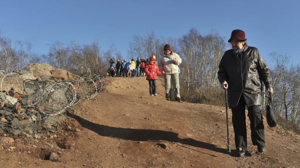 Novoroční výšlap na haldu Ema v Ostravě