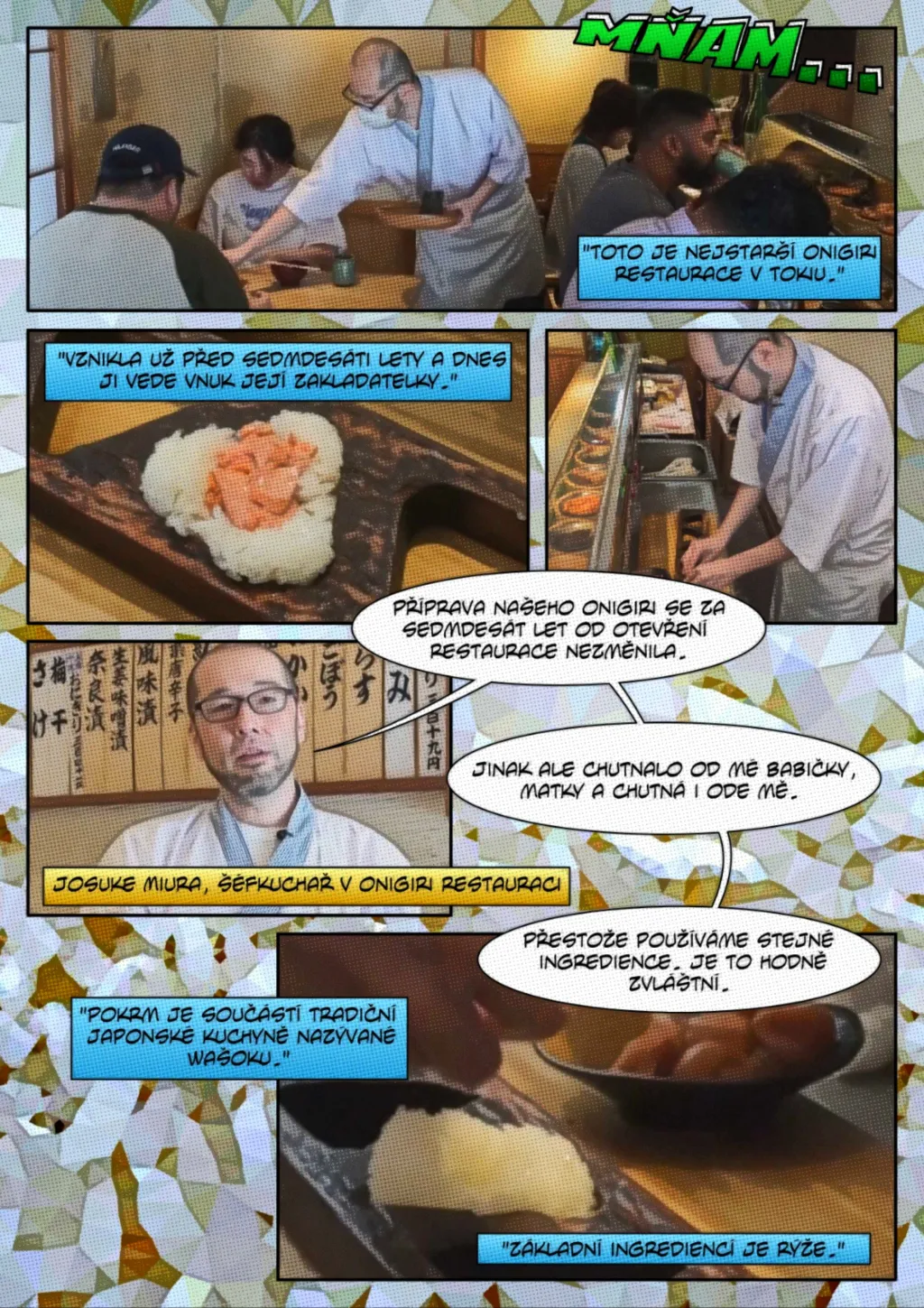 Japonské onigiri nabývá na popularitě