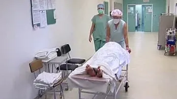 Převážení pacienta po operaci