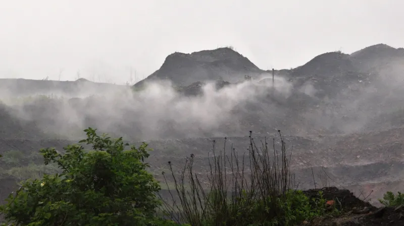 Heřmanická halda v Ostravě