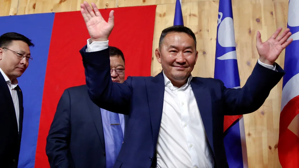 Chaltmágín Battulga se stal mongolským prezidentem