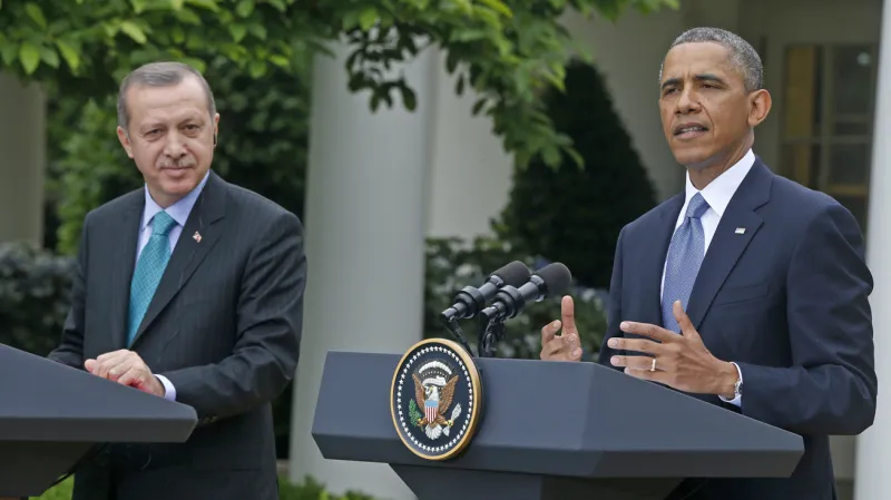 Recep Tayyip Erdoğan a Barack Obama