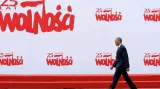 Barack Obama na polských oslavách svobody