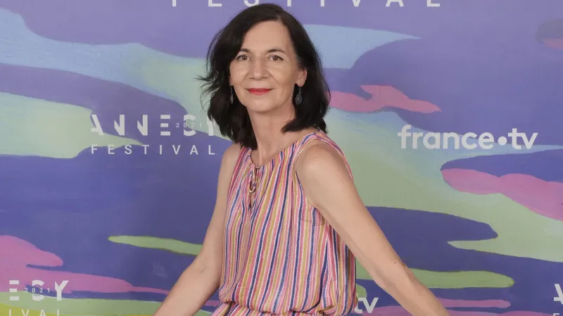 Michaela Pavlátová na festivalu v Annecy