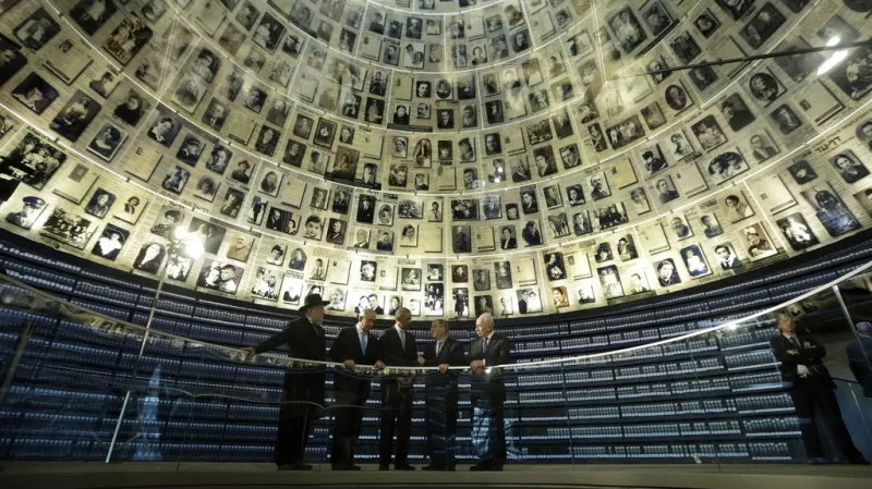 Obama v památníku Jad vašem