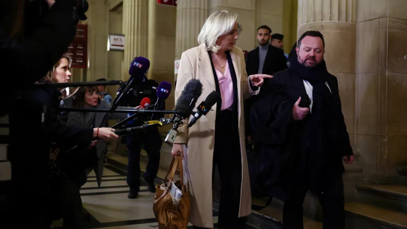 Marine Le Penová u odvolacího soudu