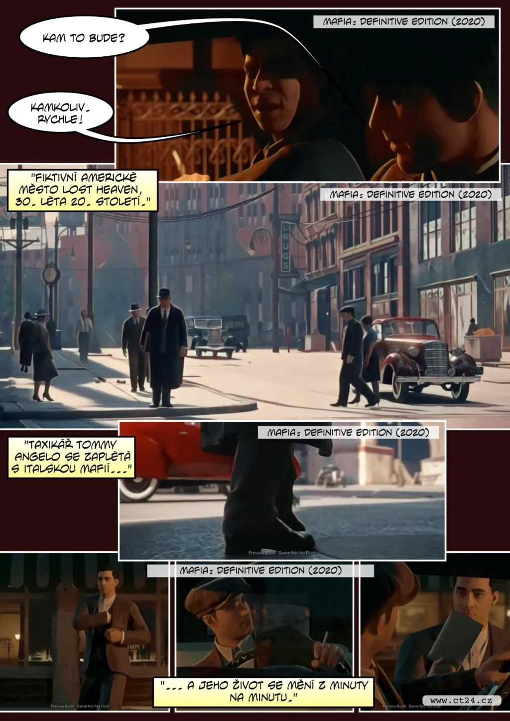 Vyšel remake úspěšné hry Mafia
