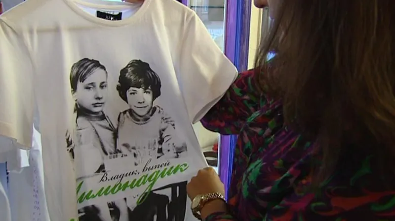 Tričko s Putinem a Medvěděvem