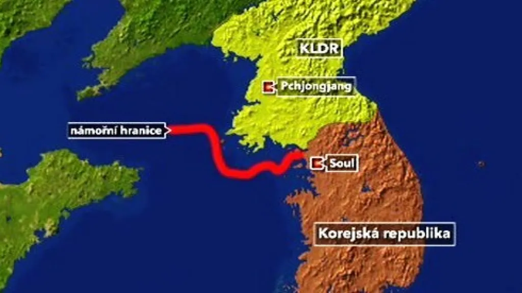Námořní hranice mezi Severní a Jižní Koreou