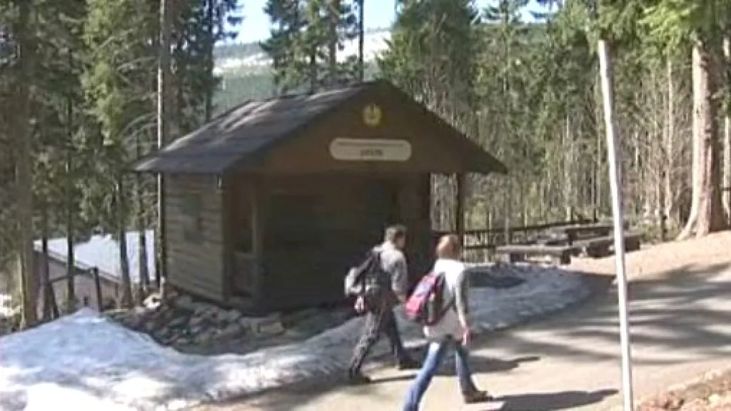 Informační srub Děvín