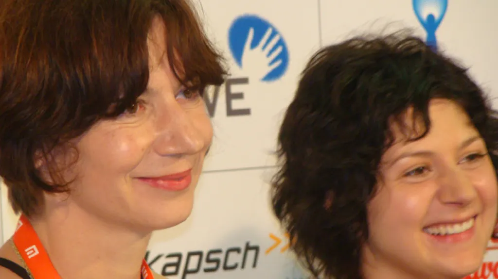 Michaela Pavlátová a Martha Issová