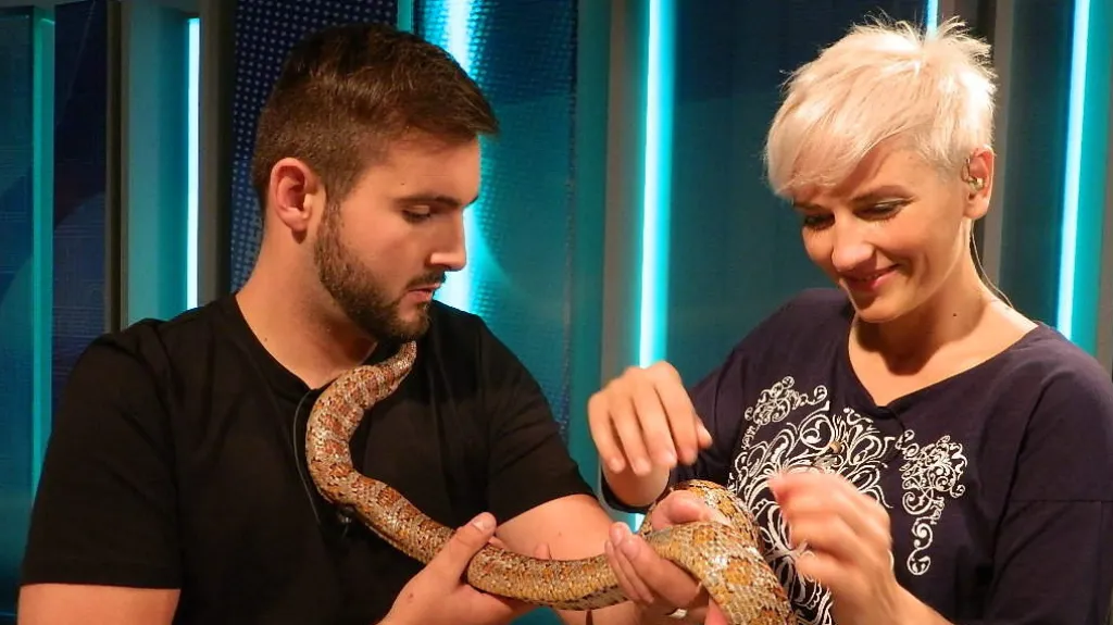 Ondřej Blaho, Lenny Trčková a had