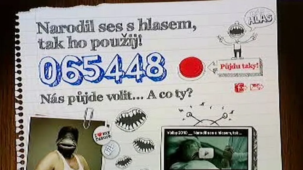 Kampaň \"Máš hlas, tak ho použij\"