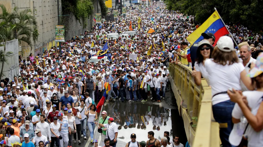 Protivládní protesty ve Venezuele