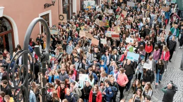 Protest v polské Poznani