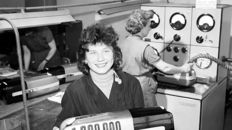 Miliontým vysavačem vyrobeným v Hlinsku byl Lachmanem navržený Jupiter