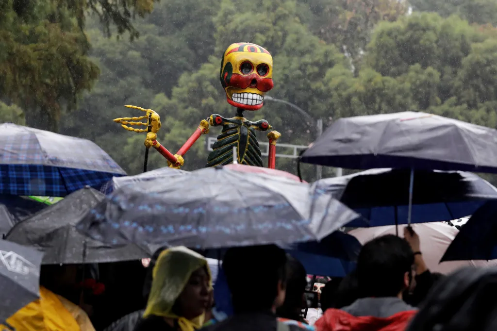 Den mrtvých v Mexico City