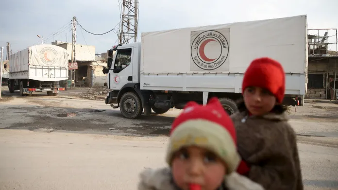 Humanitární pomoc v Sýrii