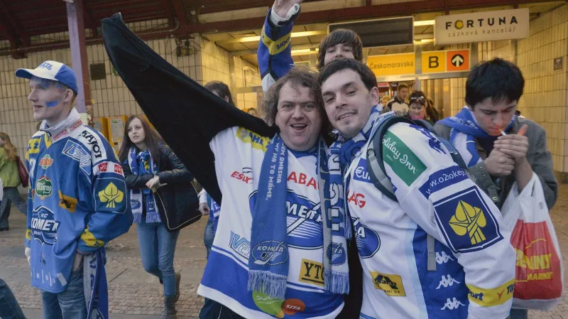 Fanoušci Komety Brno