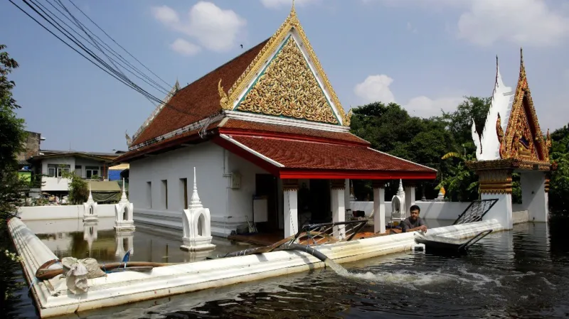 Záplavy v Thajsku