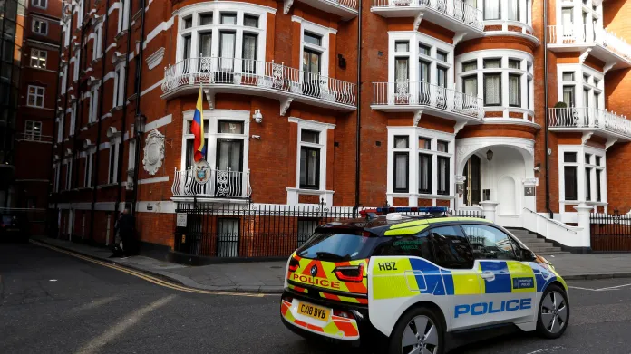 Ekvádorská ambasáda v Londýně