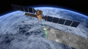 Vizualizace družice Sentinel-1A
