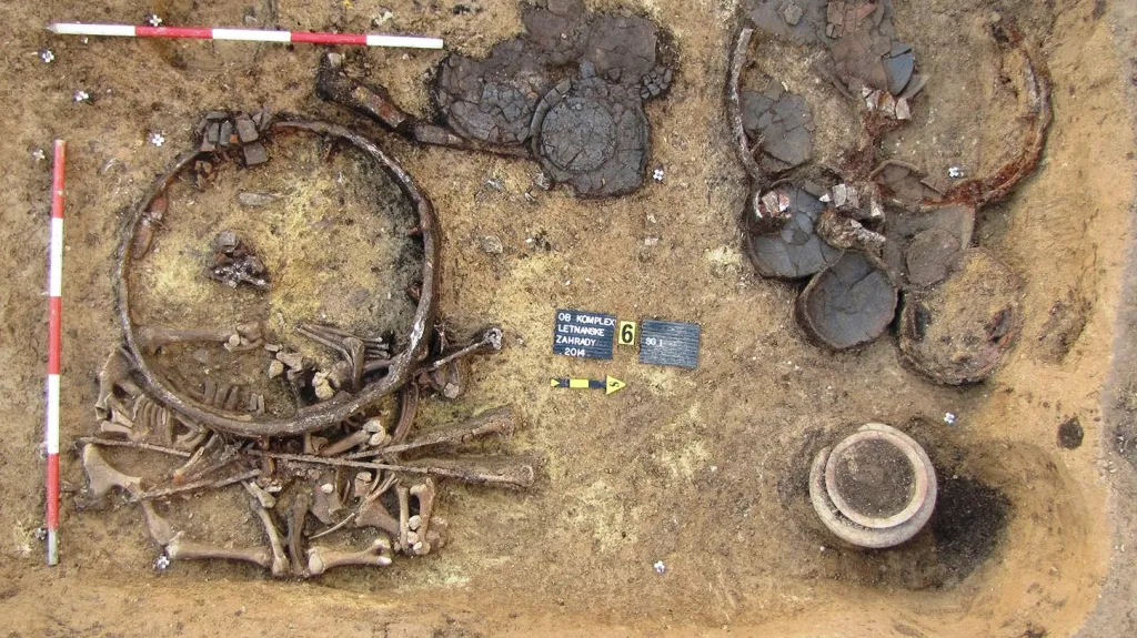 Archeologický nález v Letňanech