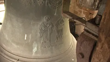 Tři sta let starý zvon kostela v Horních Dubňanech
