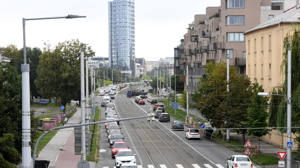 Kolony v centru Olomouce