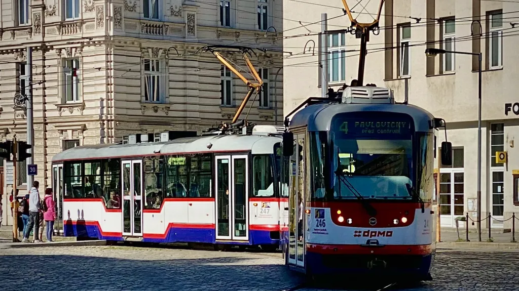 Tramvajová doprava v Olomouci