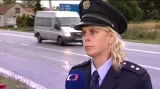 Policejní mluvčí Iva Šebková o uzavírce na I/43