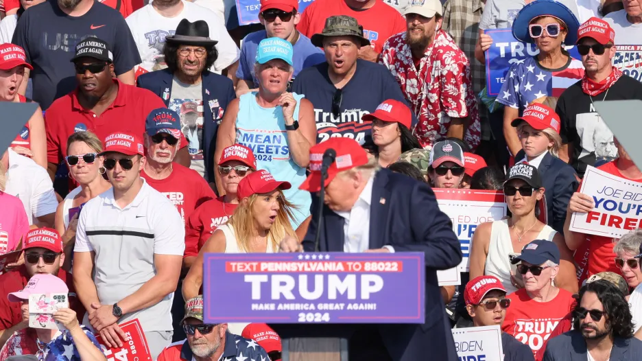 Střelba na mítinku Donalda Trumpa