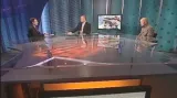 Jiří Šedivý a Jan Gazdík v pořadu Události, komentáře