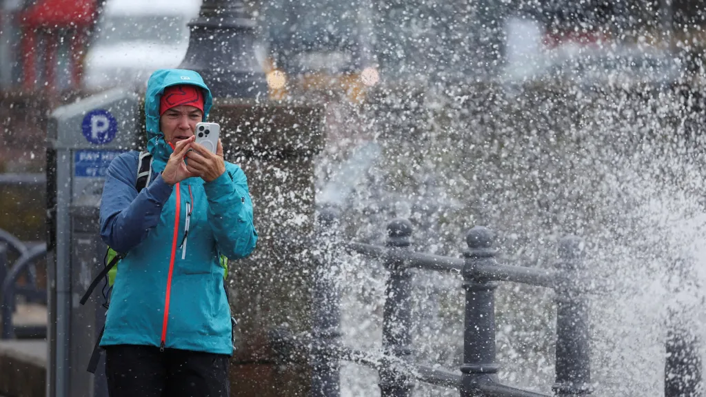 Bouře Floris ve Skotsku