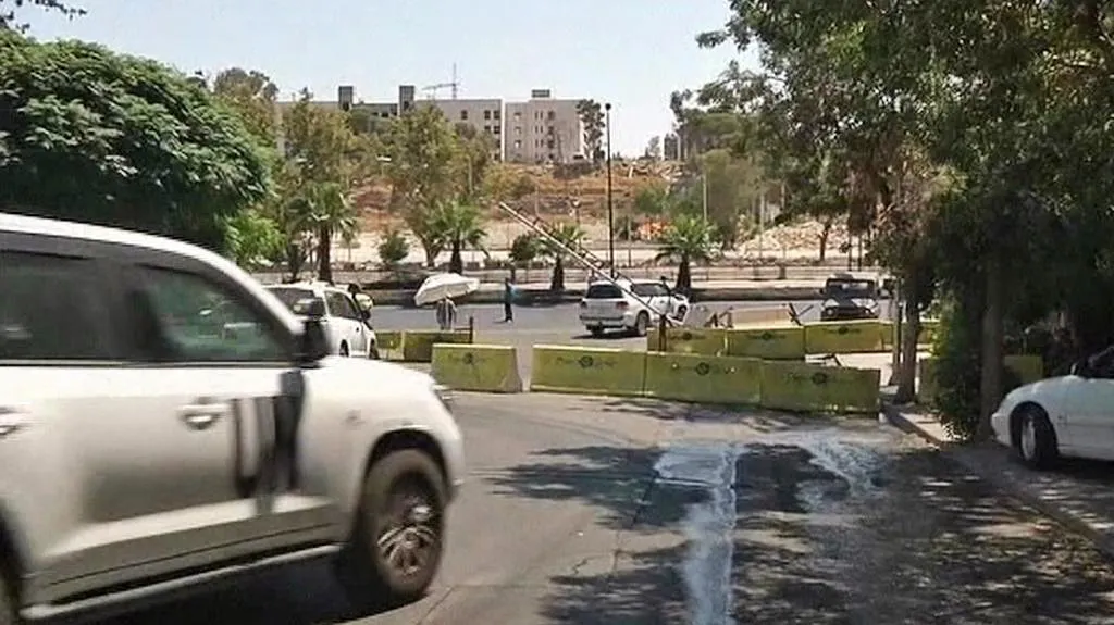 Pozorovatelé OSN v Sýrii