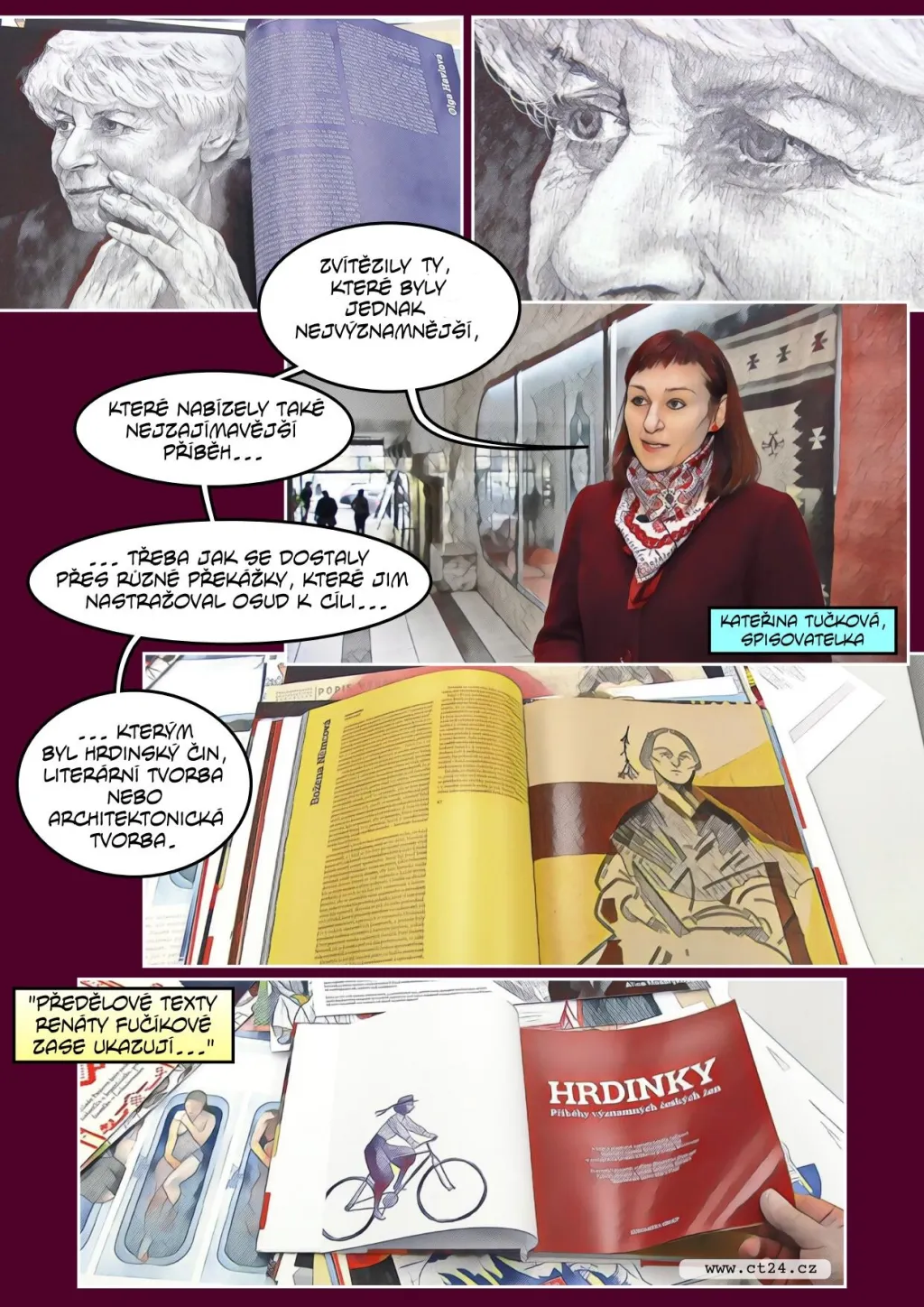 Kniha vypráví příběhy významných žen