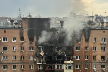 Charkov zasáhl nejsilnější útok od začátku plošné invaze, úřady hlásí mrtvé