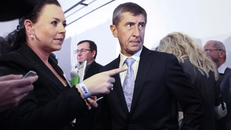 Ve štábu hnutí ANO po volbách